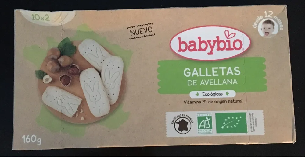 Galletas de avellana