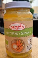 Puré ecológico de verduras y quinoa