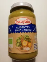 Carrito guisantes maíz y arroz