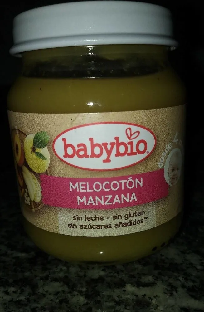 Melocotón, manzana