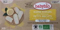 Petits biscuits a l’huile essentielle de citron
