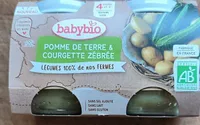 Pomme de terre courgette zébrée