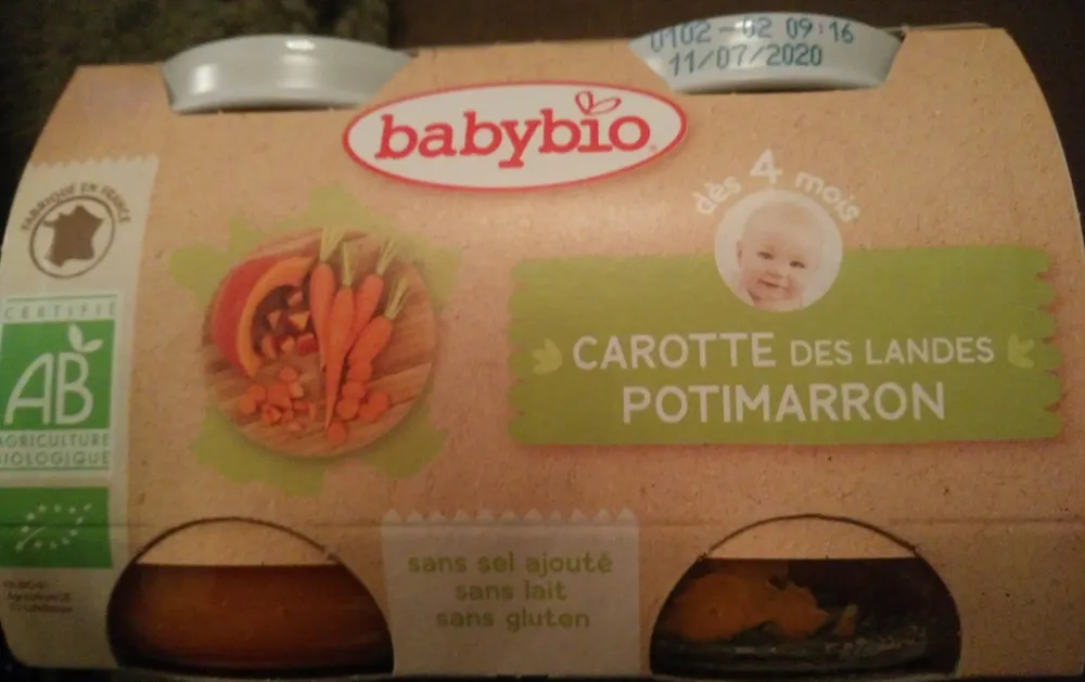 Carottes des Landes potimarron