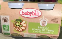 Brocoli pomme de terre du val de loire dès 6 mois