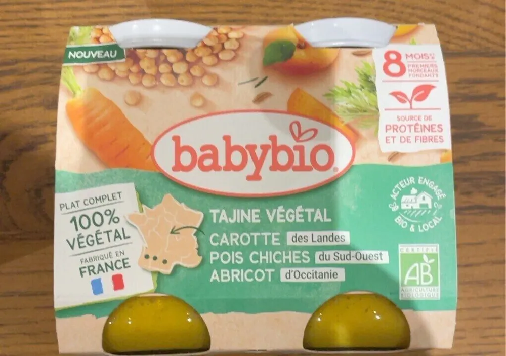 Tajine vegetal carotte pois chiche abricot
