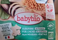 Aubergine pois chiche façon moussaka