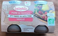 Poire fraise vanille