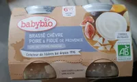 Brassé chèvre poire et figue de provence