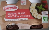 Banane, Fraise, Menthe de nos région