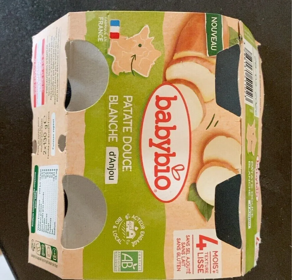 Patate douce blanche d’anjou