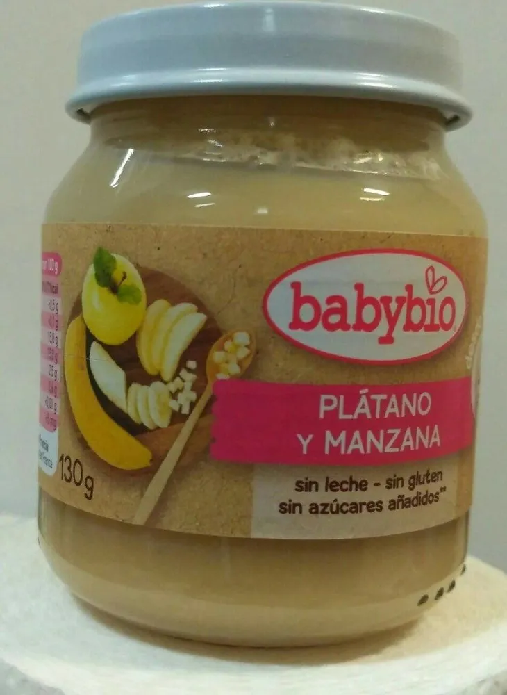 Puré ecológico de frutas