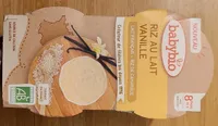 Riz au lait vanille