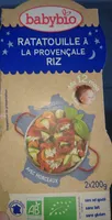 Menu Enfant Ratatouille Riz
