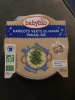 Haricots verts de Vendée, panais, riz
