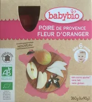 Poire de provence fleur d'oranger