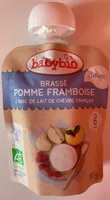 Brassé chèvre pomme d'aquitaine, framboise