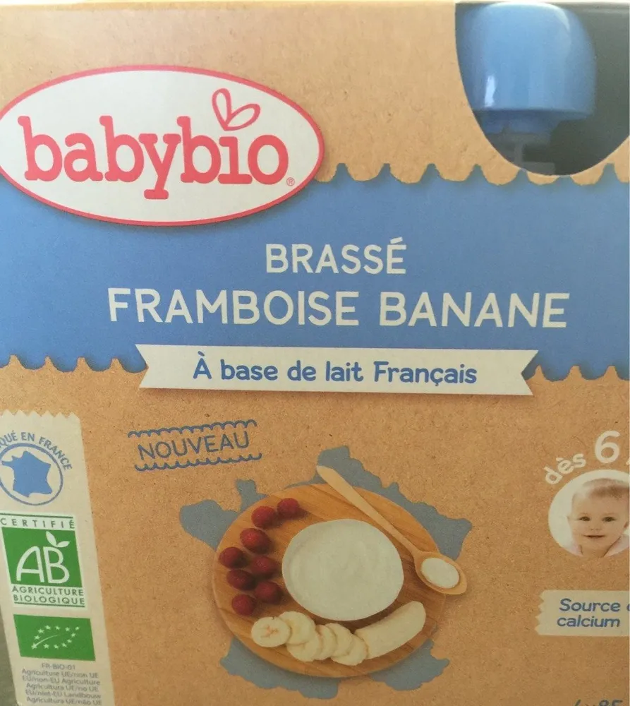 Brasse framboise banane