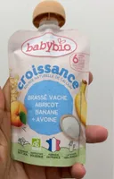 croissance BRASSÉ VACHE ABRICOT BANANE + AVOINE