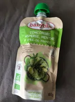 Concombre, asperge, menthe d'Ile de France