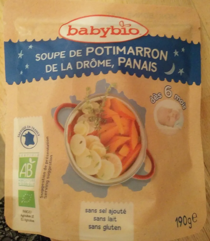 Soupe potimarron panais