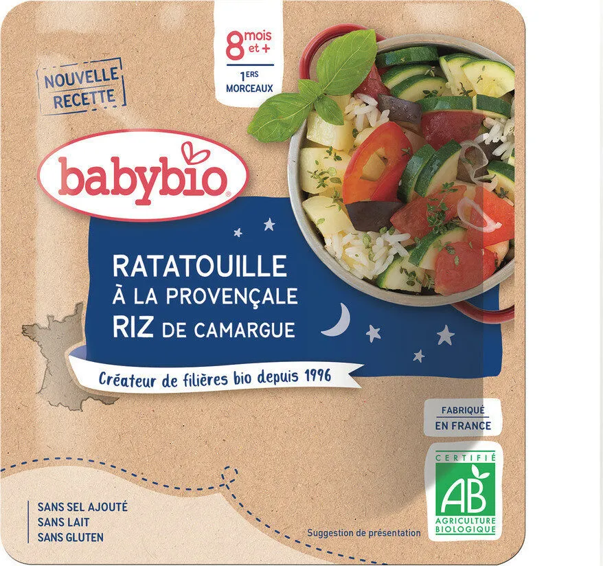 Poches Ratatouille Riz