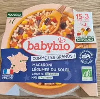 MACARONI LÉGUMES DU SOLEIL CAROTTE des Landes MAÏS d'Aquitaine