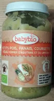 Petits pois, panais, courgette, veau fermier d'Aquitaine et du Limousin