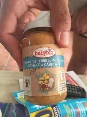 Purée pommes de terre tomate et cabillaud