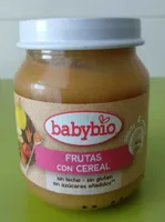 Frutas con cereales