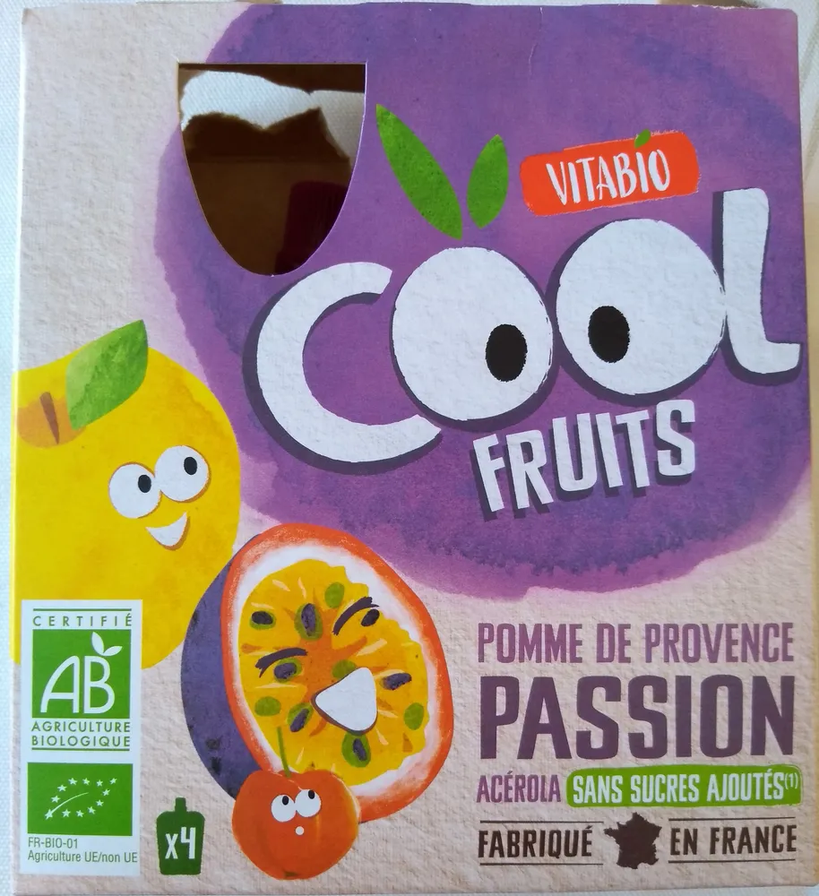 Cool fruits pomme de Provence passion acérola