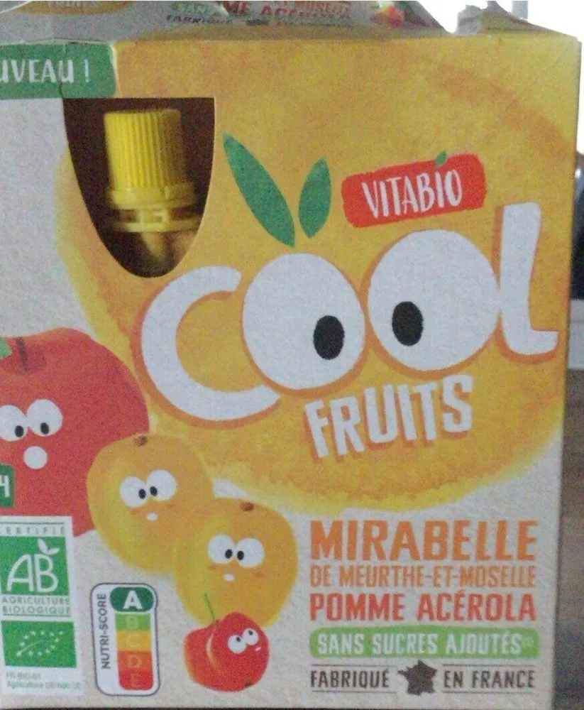 Compotes pomme mirabelle