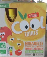Compotes pomme mirabelle