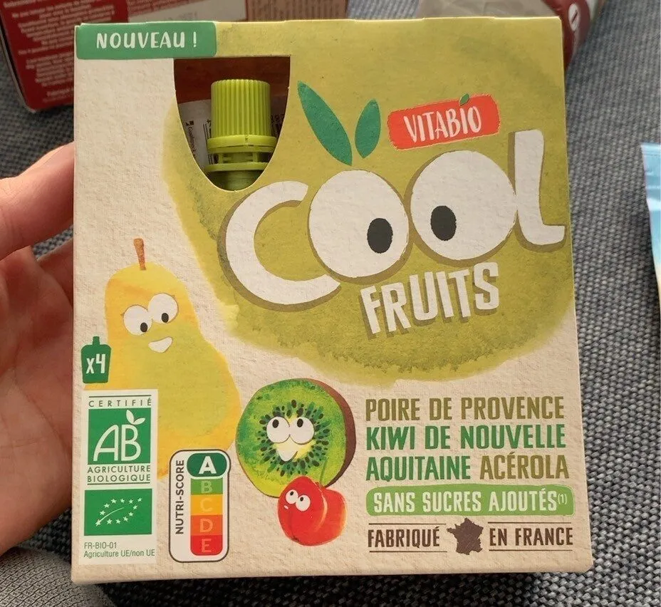Compote poire kiwi