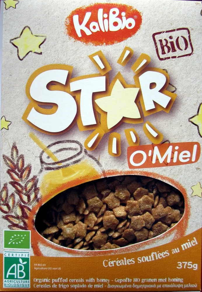 Star O'Miel - Céréales soufflées enrobées au miel