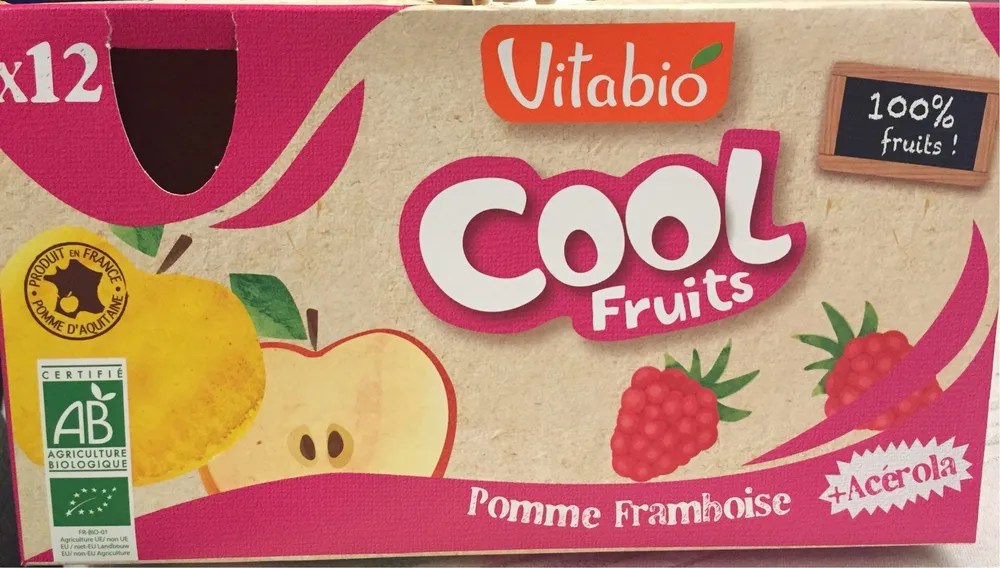 Cool Fruits Pomme Framboise