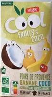 Compote poire de provence banane coco acérola