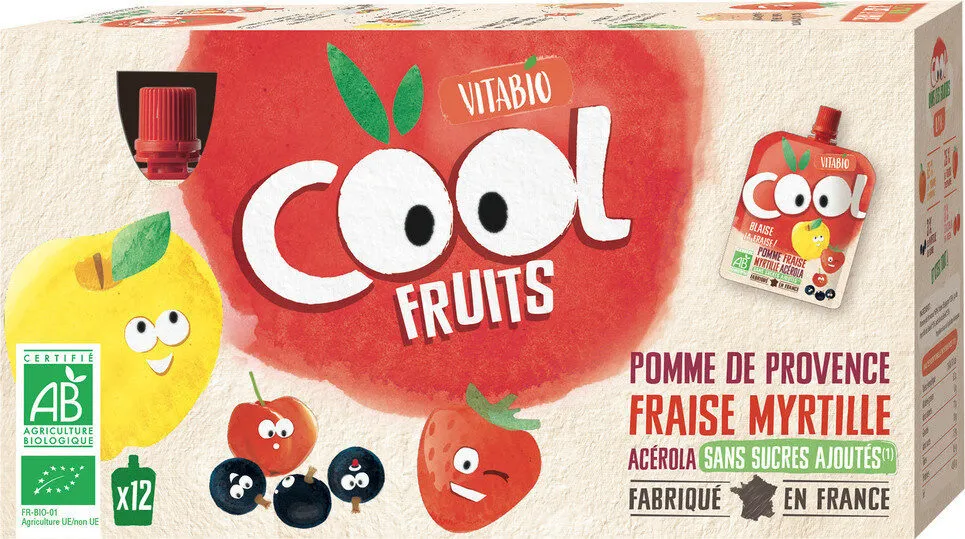 Cool Fruits Pomme Fraise Myrtille