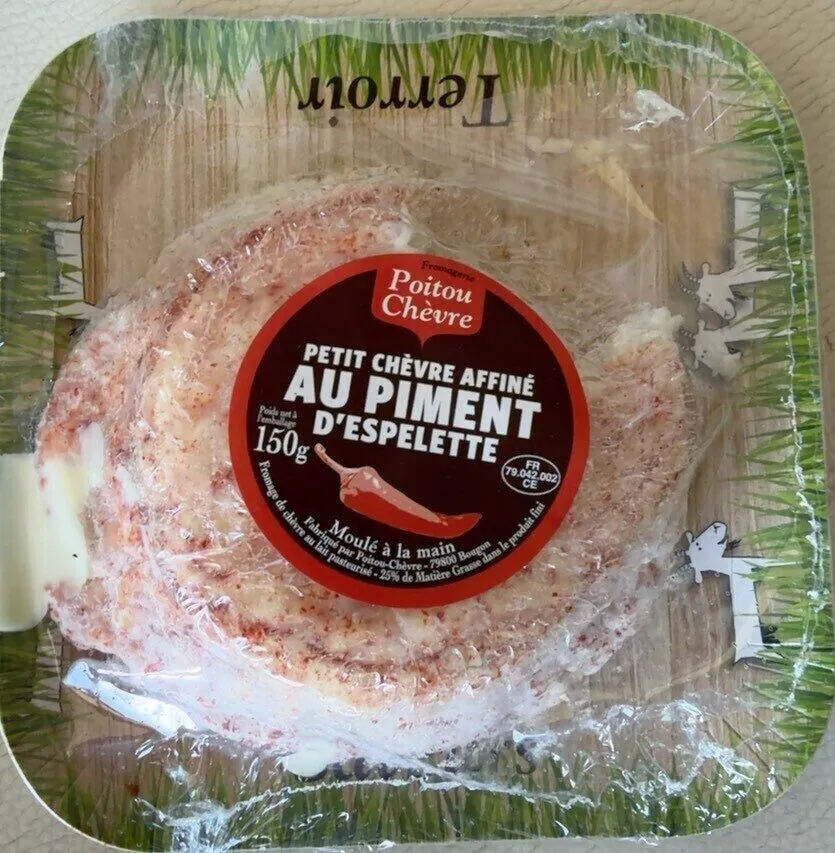 Petit chevre affine au piment d’espelette