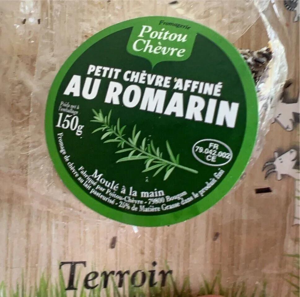 Petit chèvre affiné romarin