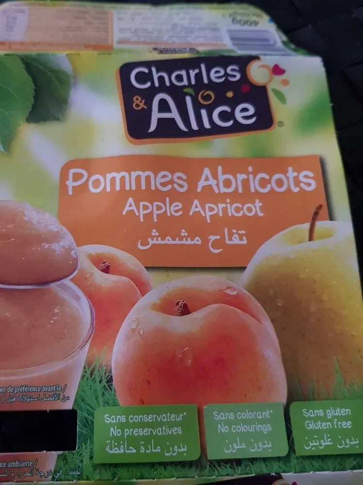 Compote pomme abricot 400Gr