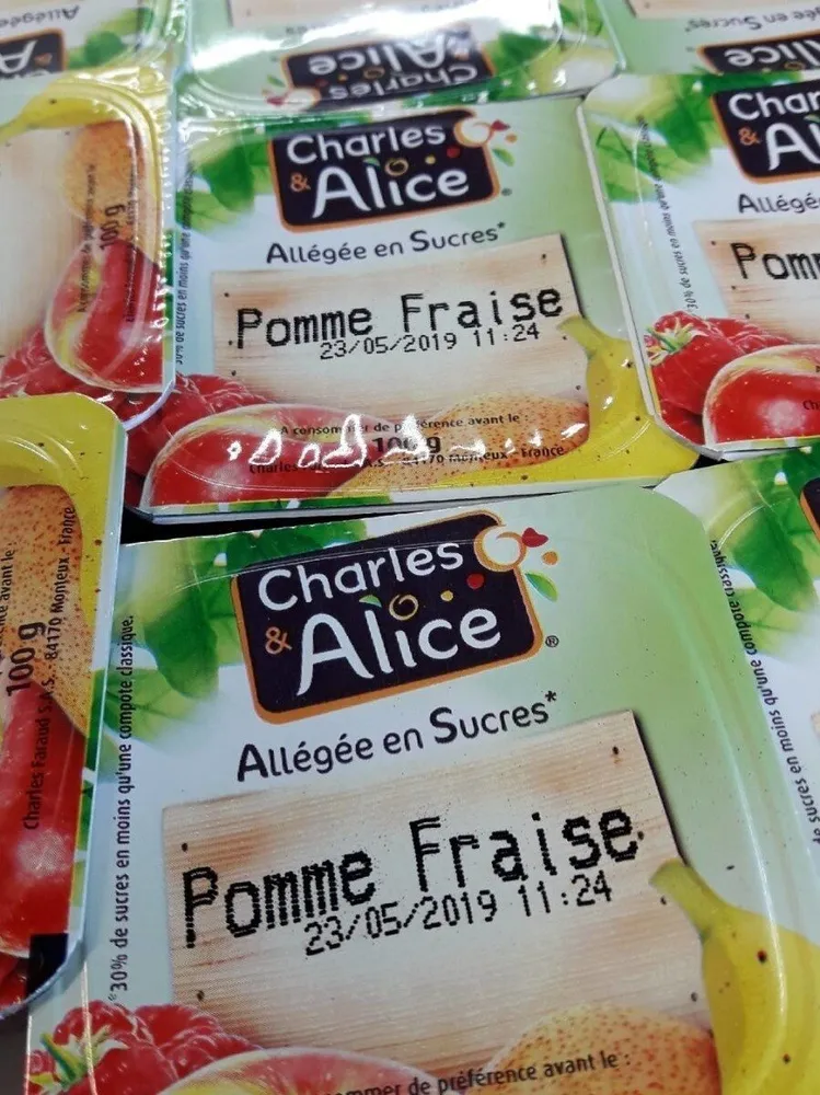 Compote De Pommes Et Fraises Allégée En Sucre