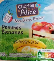 Purée De Pommes Et Bananes Sans Sucre Ajouté
