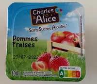 Purée De Pommes Et Fraises Sans Sucre Ajouté