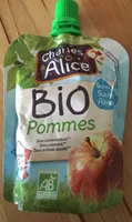 Compote Bio Pomme Charles et Alice