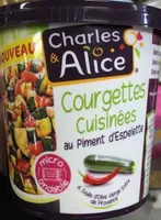 Courgettes cuisinées au piment d'espelette