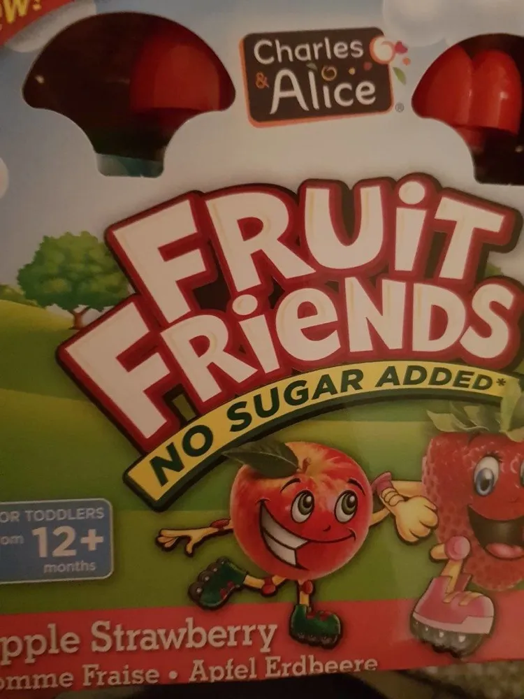 Charles Alice Apple Strawberry Squeeze Fruit,