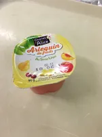 Arlequin DE fruits au sirop léger