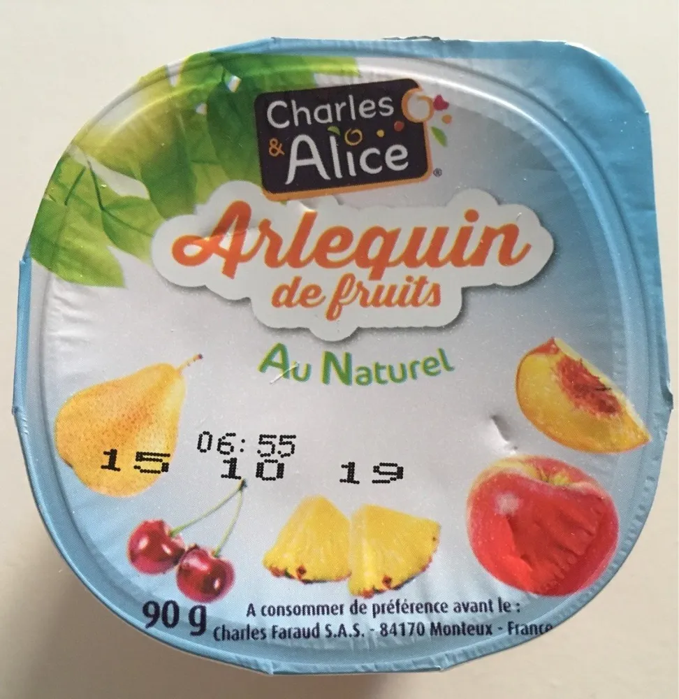 Arlequin de fruits au naturel