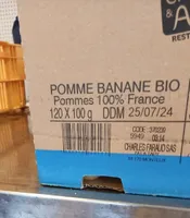 Pomme banane bio