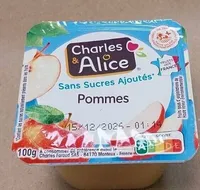 Purée de pomme sans sucre ajouté
